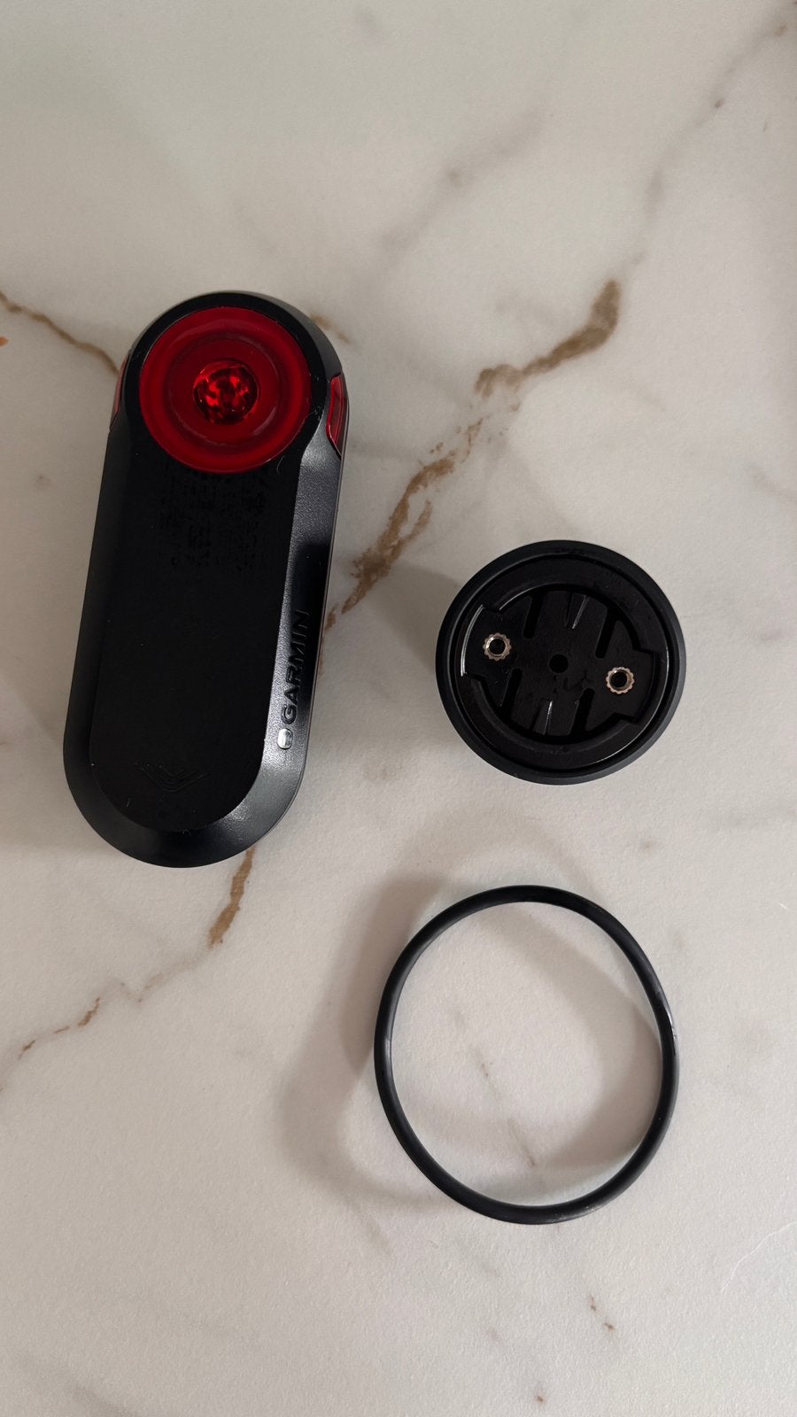 Garmin Varia RTL515 radar, Achterlicht, Ophalen of Verzenden, Zo goed als nieuw, Oplaadbaar