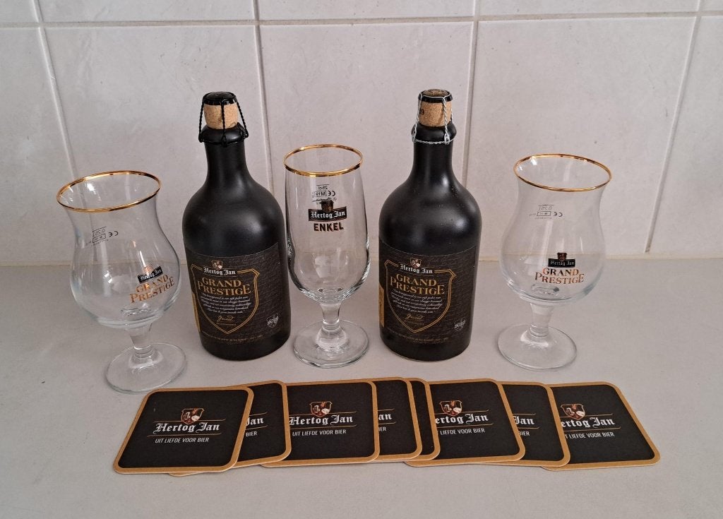 Hertog  Jan Grand prestige 2019, 2022, Verzamelen, Biermerken, Ophalen, Nieuw, Flesje(s), Hertog Jan