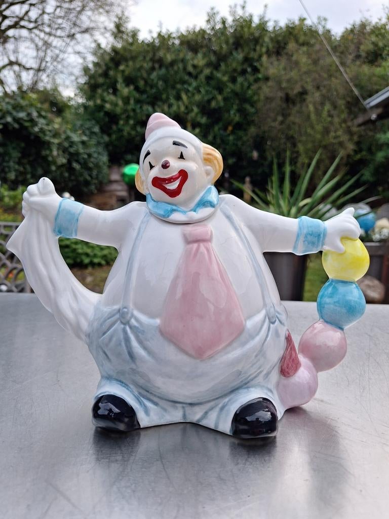 Theepot clown.DALEN,DRENTHE, Ophalen of Verzenden, Zo goed als nieuw