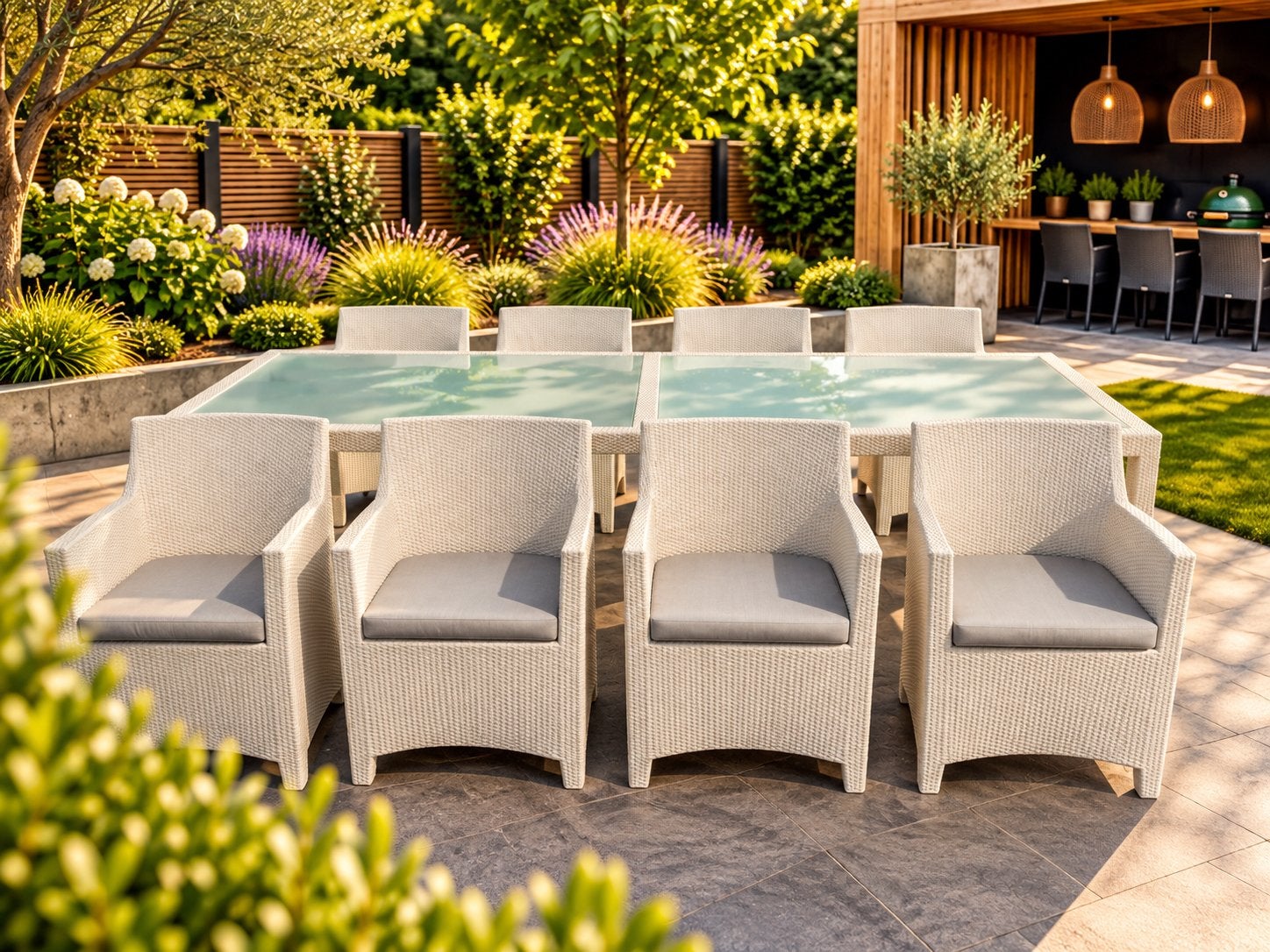 Dedon Barcelona Tuinset Loungeset, Ophalen of Verzenden, Zo goed als nieuw, Wicker
