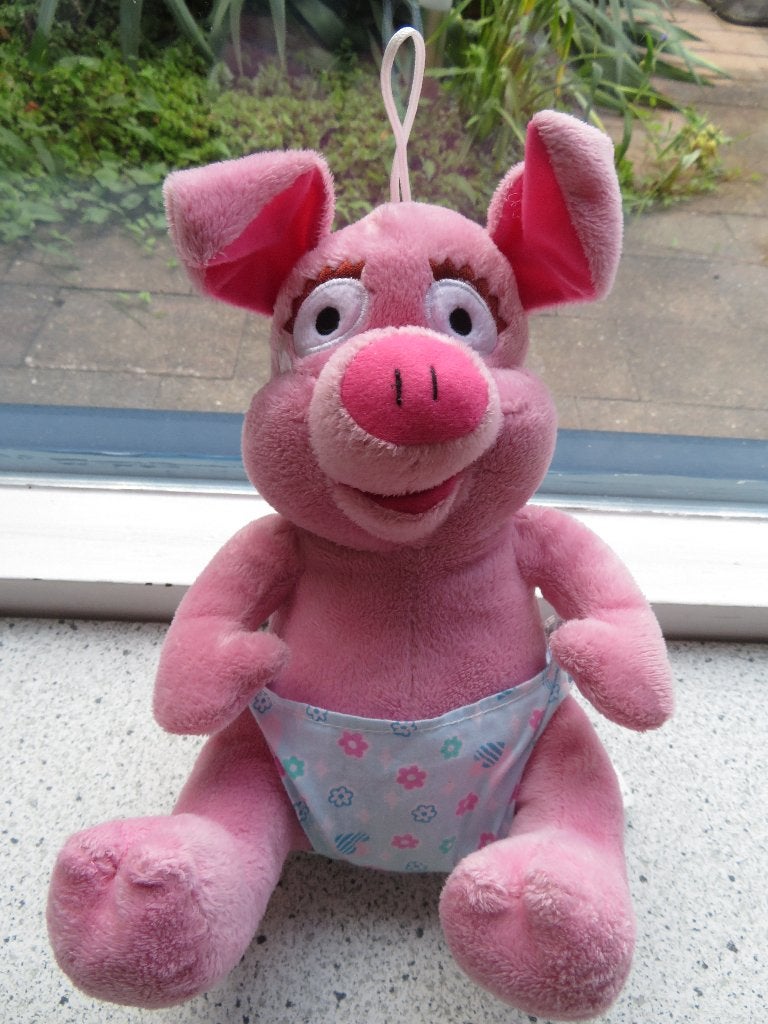 Varken roze velours + gebloemd luierbroekje merk Toys 4 All, Overige typen, Ophalen of Verzenden, Zo goed als nieuw, Met label