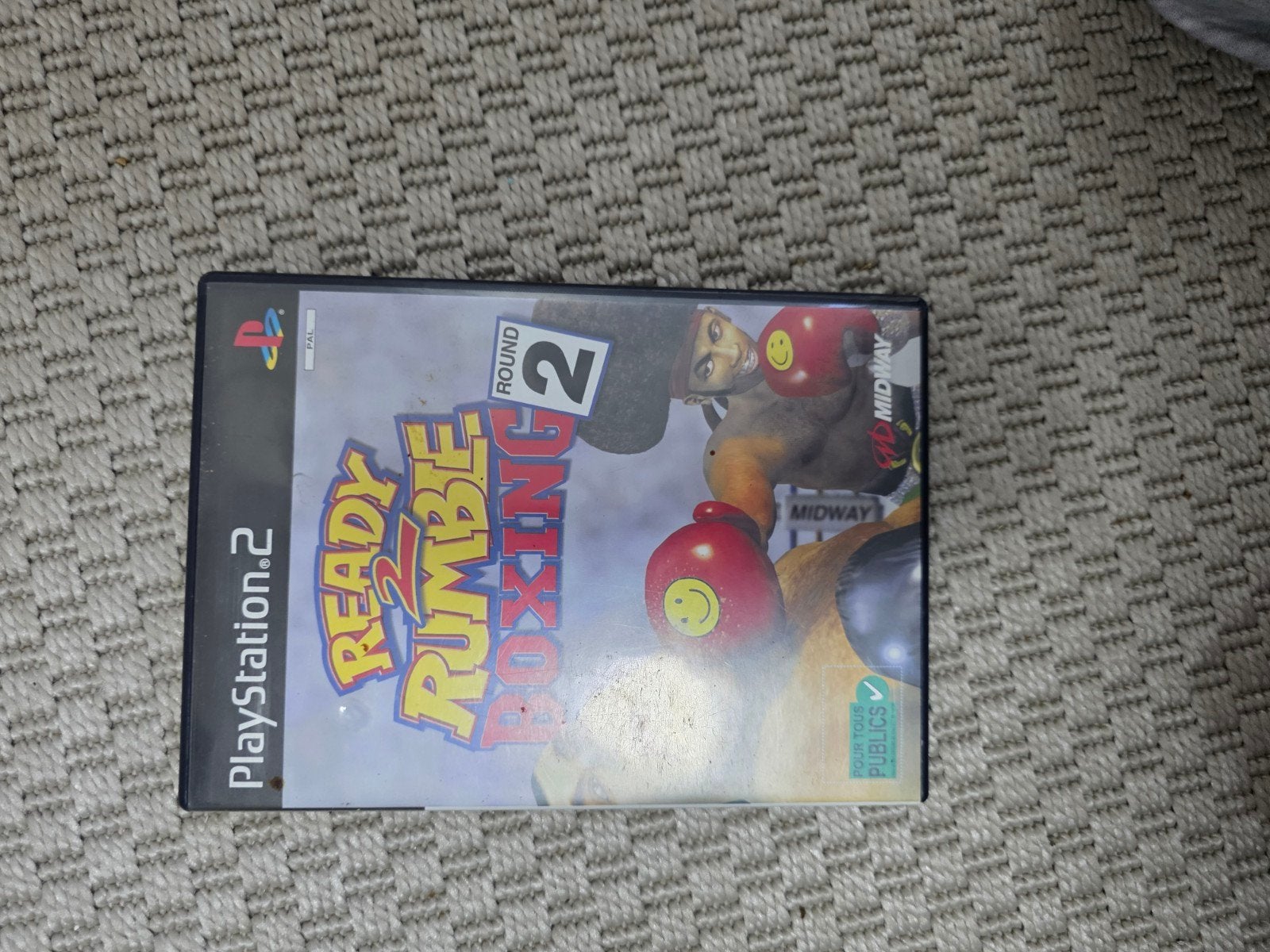 Ready 2 Rumble Boxing Round 2 - PlayStation 2, Spelcomputers en Games, Gebruikt, Vechten, 2 spelers, Ophalen of Verzenden