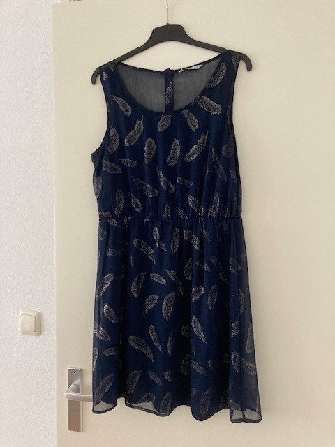 luchtige zomerjurk ONLY, Only, Blauw, Maat 42/44 (L), Ophalen of Verzenden