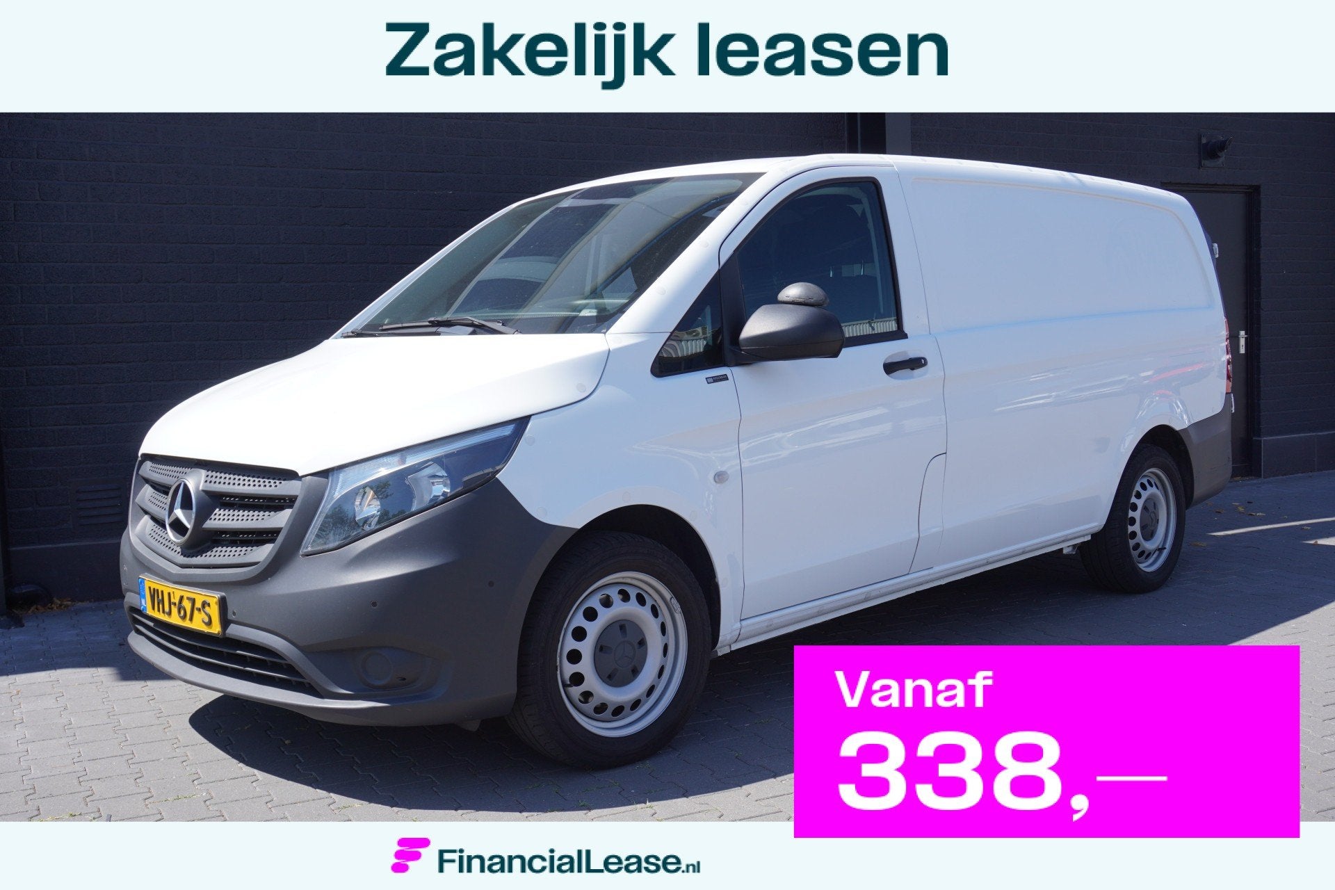 Mercedes-Benz Vito 116 CDI Lang Automaat EURO 6 - A/C Climat, Automaat, Gebruikt, 4 cilinders, Wit