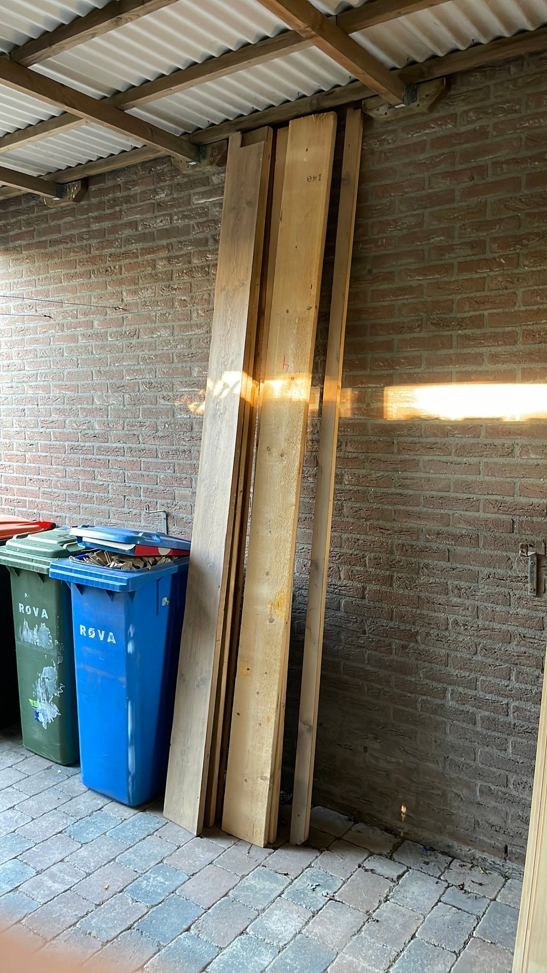 Steigerhout, Ophalen, Gebruikt, 25 tot 50 mm, 250 tot 300 cm