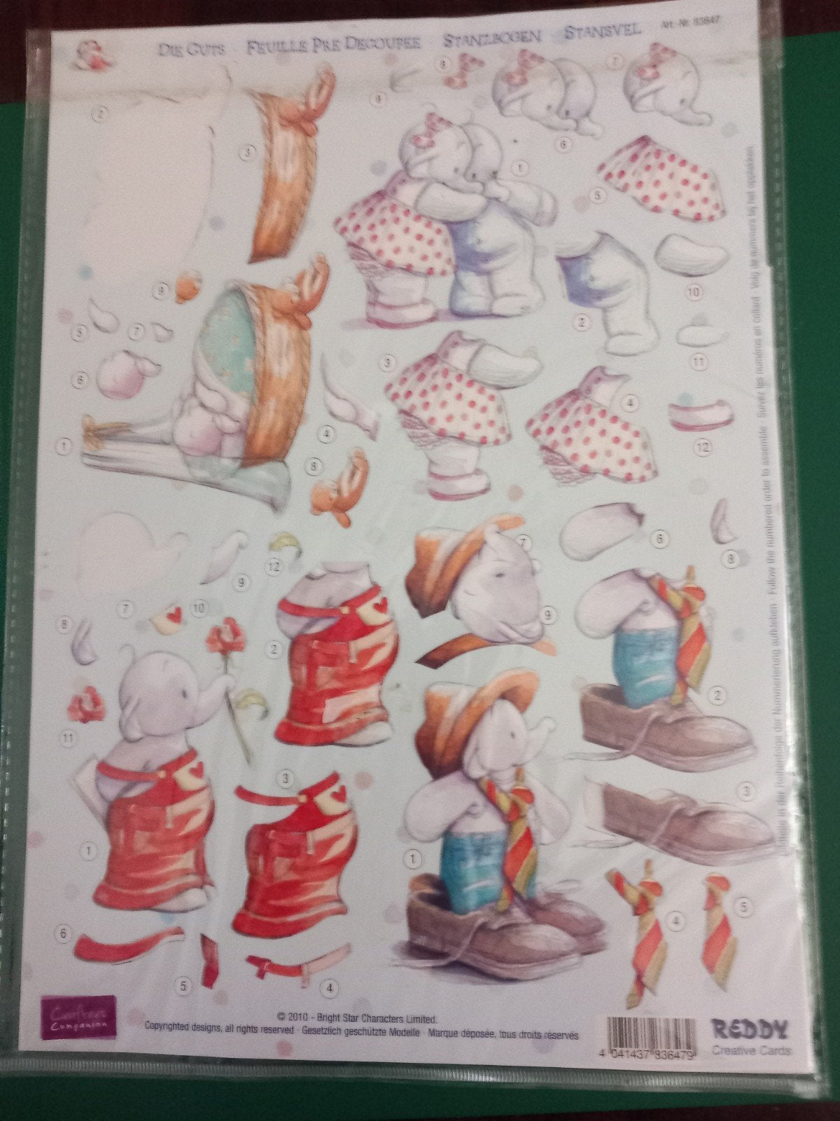 uitdrukvel voor 3d plaatje plus, Ophalen of Verzenden, Nieuw, Kerst, Knipvel