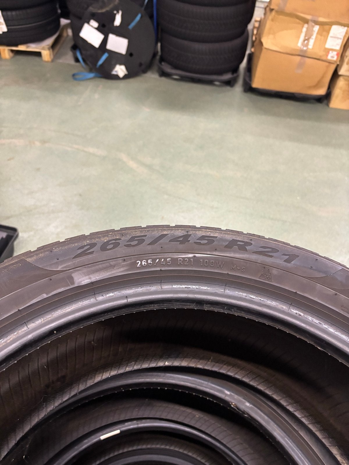 Pirelli Scorpion Winterbanden - 5,5 mm profiel 265/45 R21, Ophalen, Gebruikt, 265 mm, Band(en)