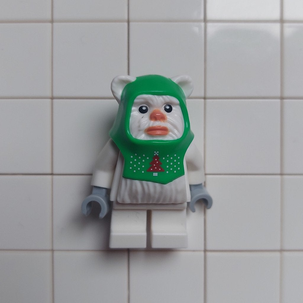 LEGO Star Wars Minifig - Ewok - sw1298, Ophalen of Verzenden, Zo goed als nieuw