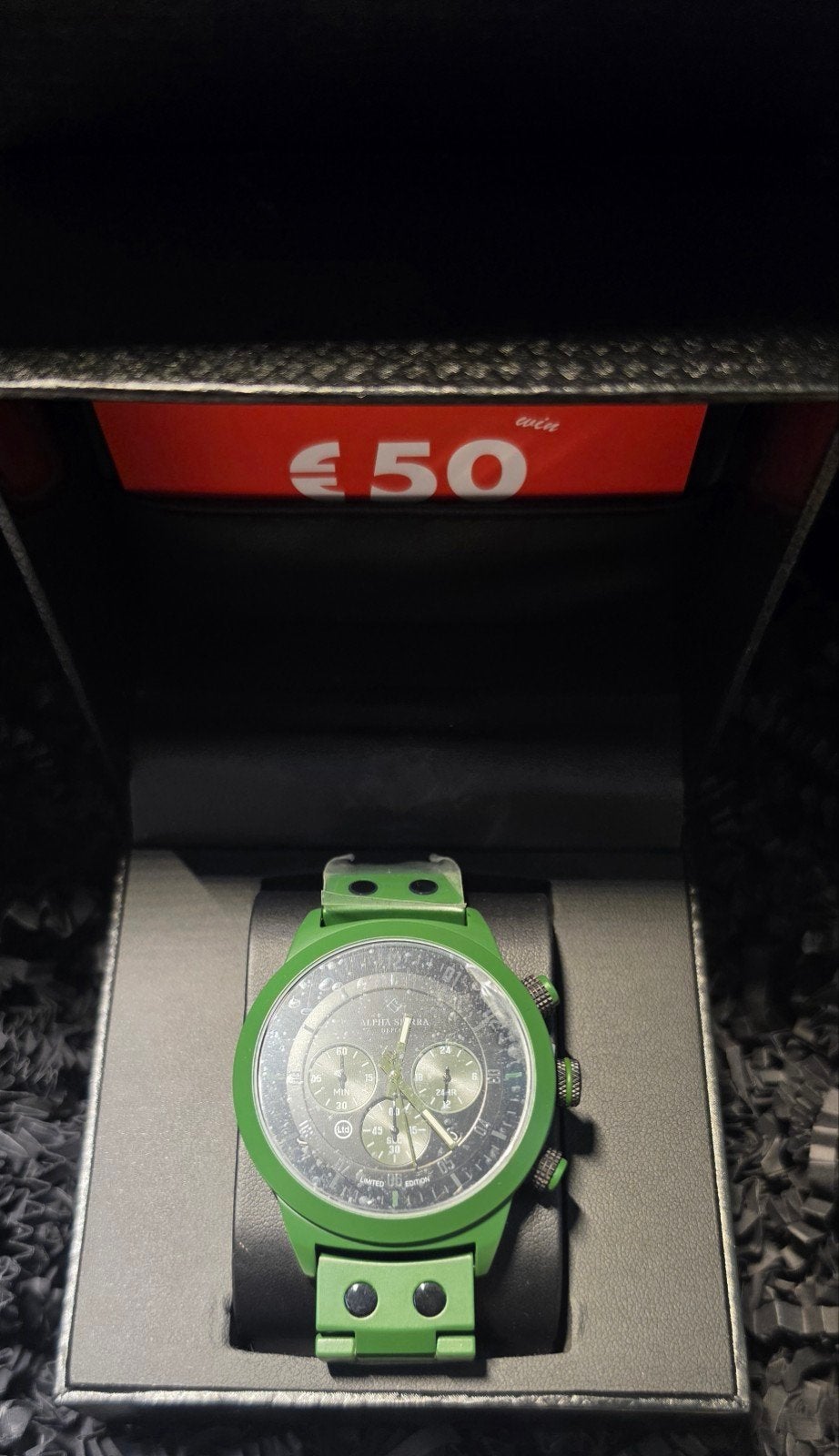 Alpha Sierra 1 Defcon en 2 Hornet horloge, Staal, Staal, Polshorloge, Nieuw
