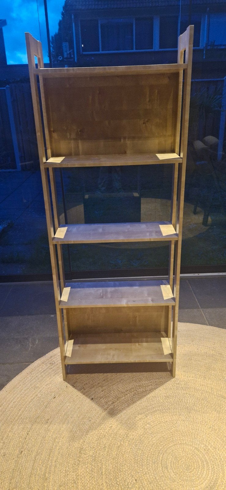 Houten stellingkast, Huis en Inrichting, Kasten | Stellingkasten, Ophalen, Zo goed als nieuw