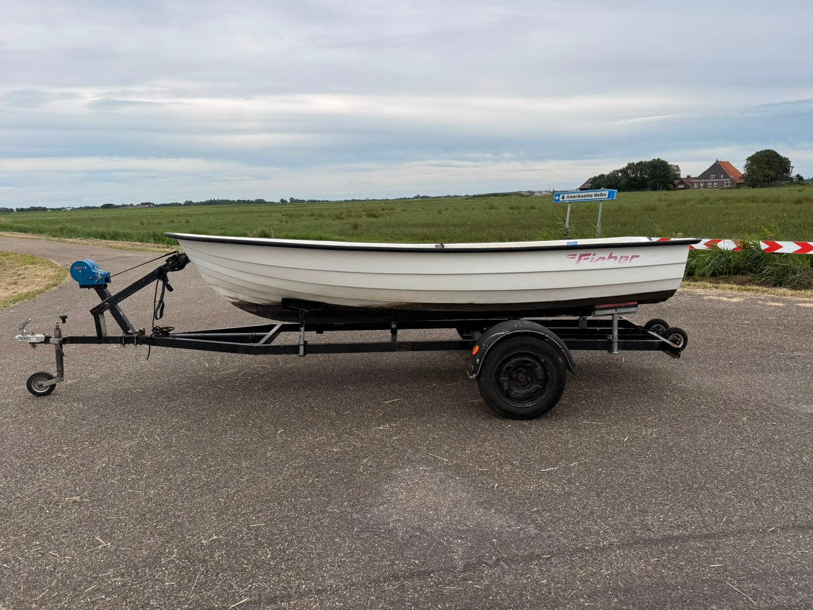 Fisher boot los te koop, Watersport en Boten, Ophalen of Verzenden, Zo goed als nieuw, Overige typen