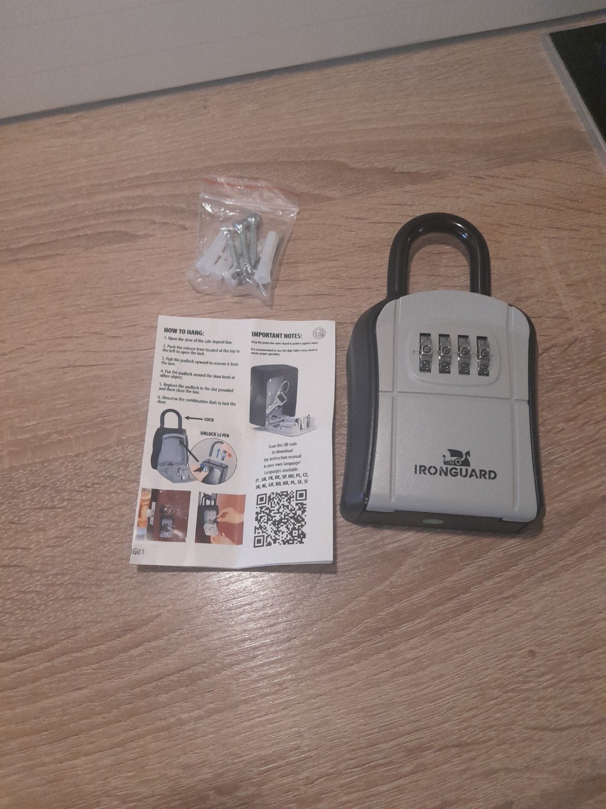 sleutelkastje met code, Ophalen of Verzenden, Slot