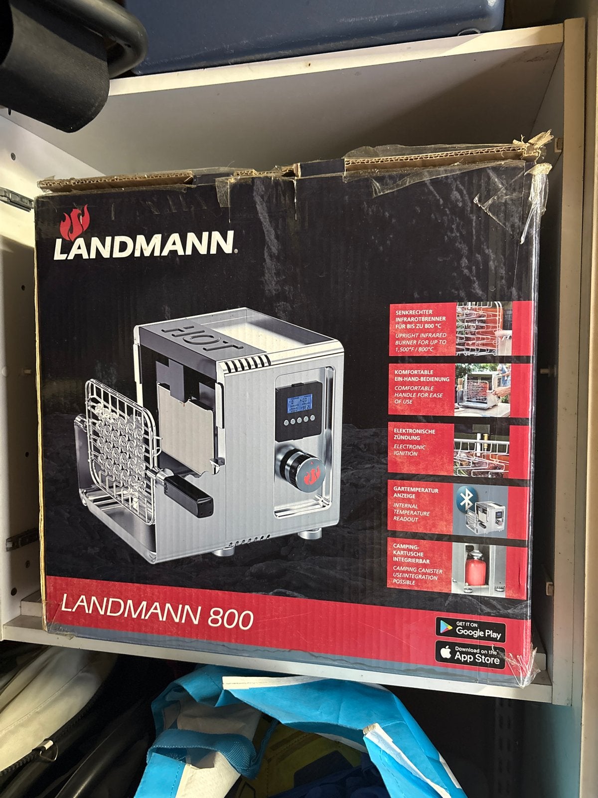 Landmann 800 Infraroodbrander - Zo goed als nieuw, Ophalen, Nieuw