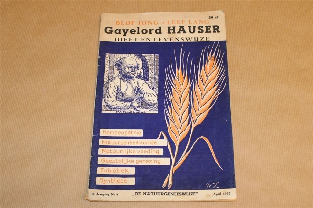 De Natuurgeneeswijze - Special Gayelord Hauser 1952 !!, Boeken, Ophalen of Verzenden, Gelezen, Overige onderwerpen, Achtergrond en Informatie