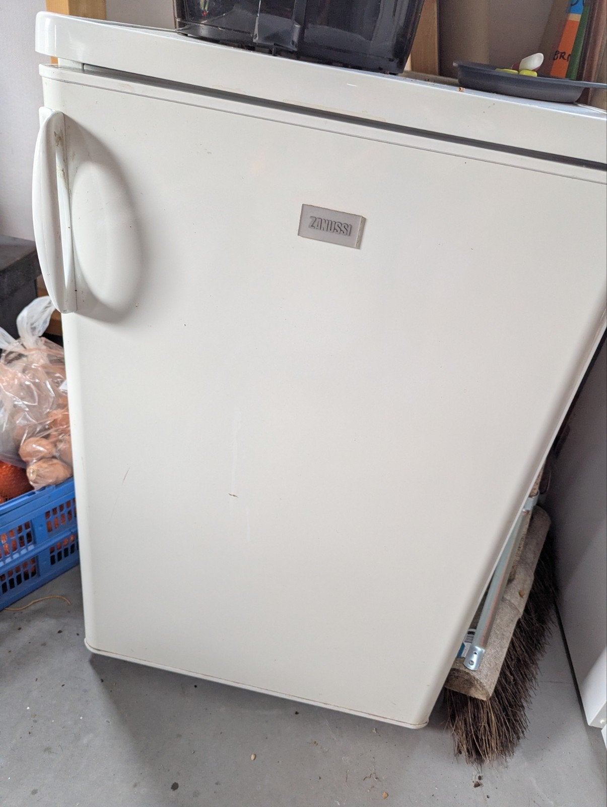zanussie gebruikte koelkast., Witgoed en Apparatuur, Ophalen, Gebruikt, Minder dan 60 cm