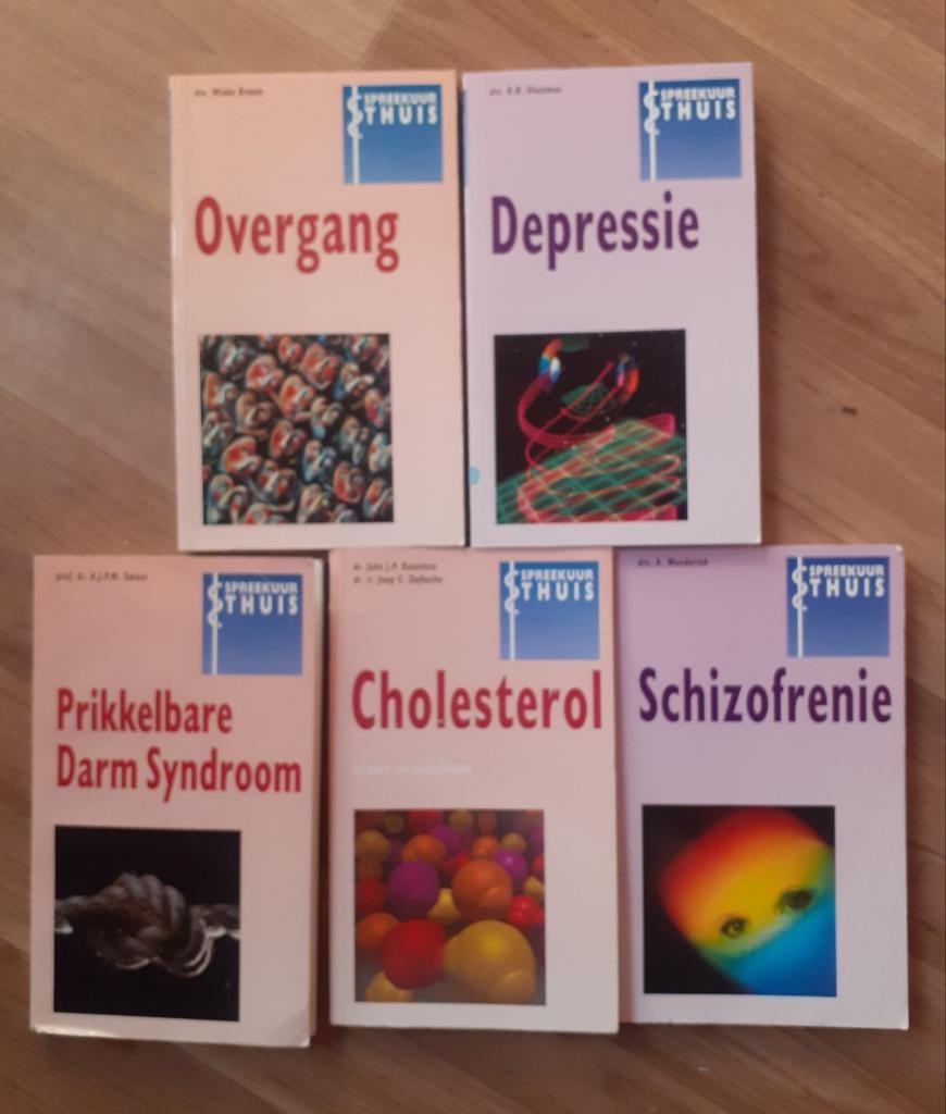 Spreekuur Thuis: Overgang, Depressie, Cholesterol e.a, Boeken, Ophalen of Verzenden, Gelezen, Gezondheid en Conditie, Diverse auteurs