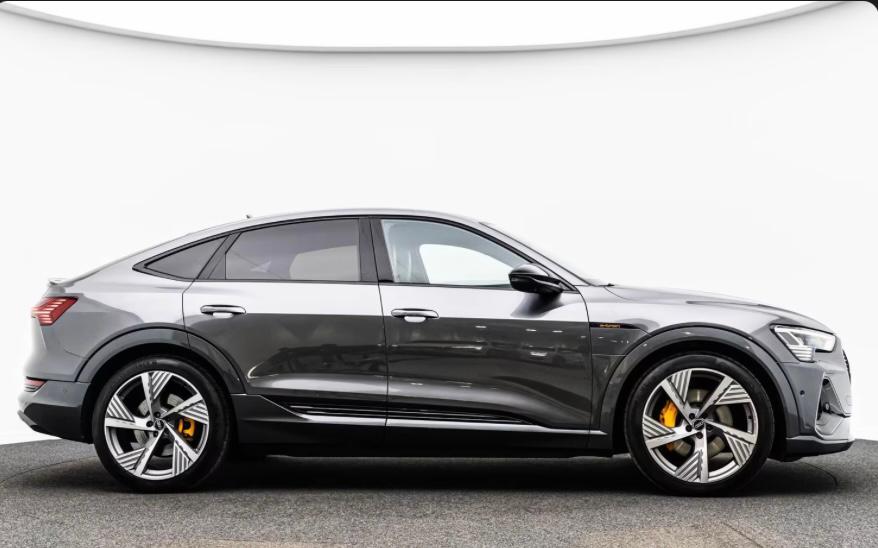 Originele 22 inch Audi E-Tron velgen met Continental banden, Gebruikt, 265 mm, Banden en Velgen, Overige maten