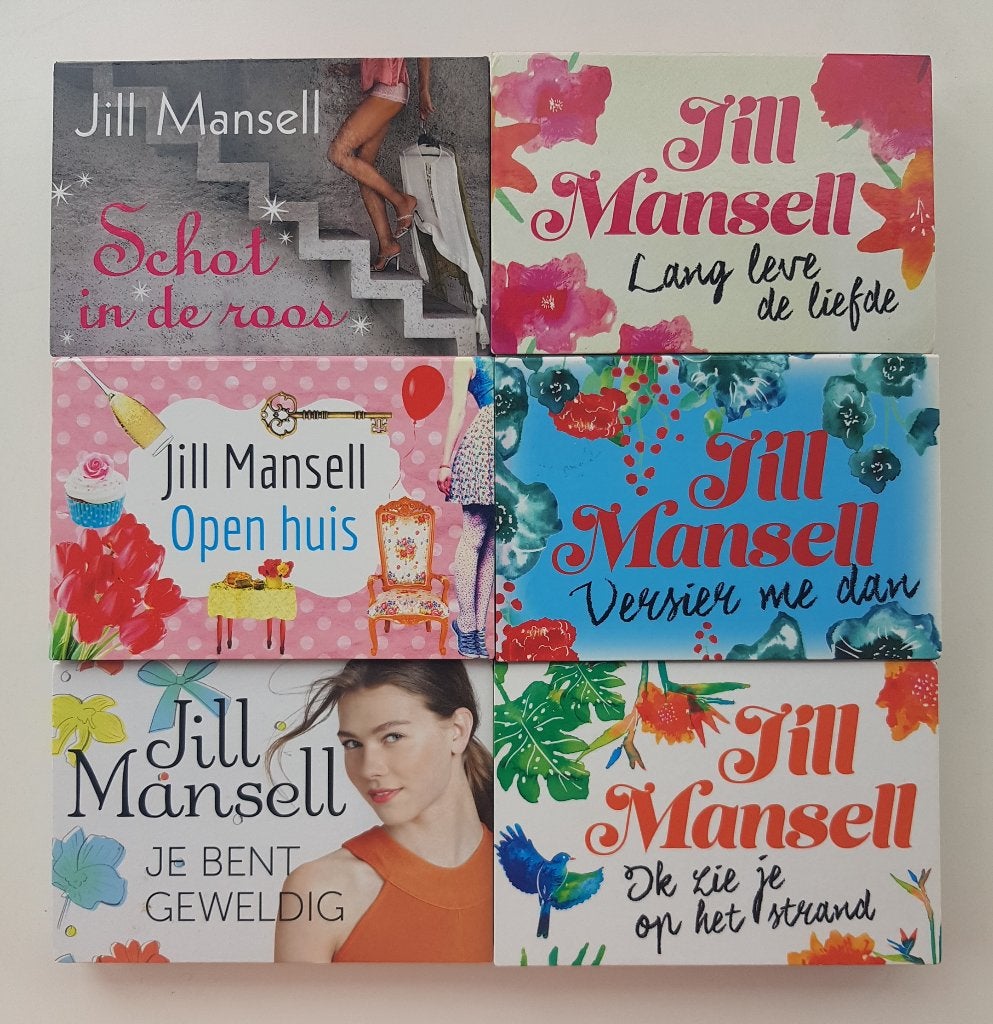 6x Dwarsligger Jill Mansell oa. Ik Zie je Op Het Strand, Boeken, Romans, Ophalen of Verzenden, Jill Mansell