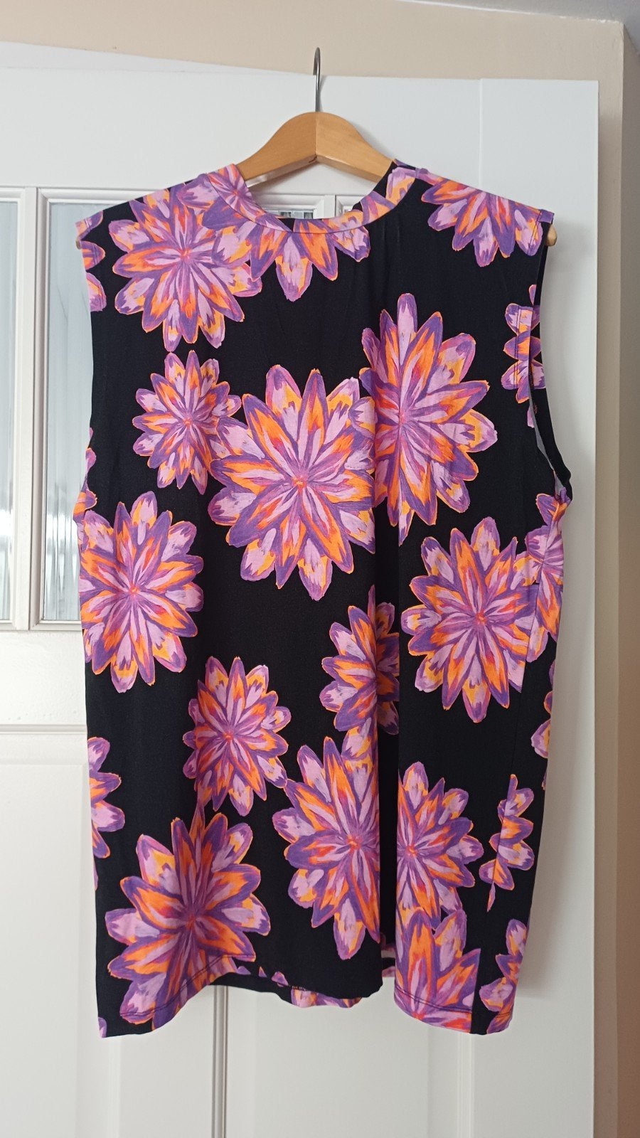 Stieglitz top met bloemenprint, maat M, Maat 38/40 (M), Zwart, Stieglitz, Ophalen of Verzenden