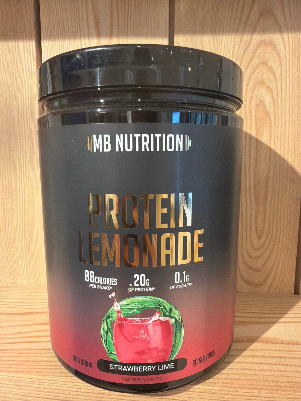 MB Nutrition Protein Lemonade Strawberry Lime 500g, Ophalen of Verzenden, Nieuw, Poeder of Drank