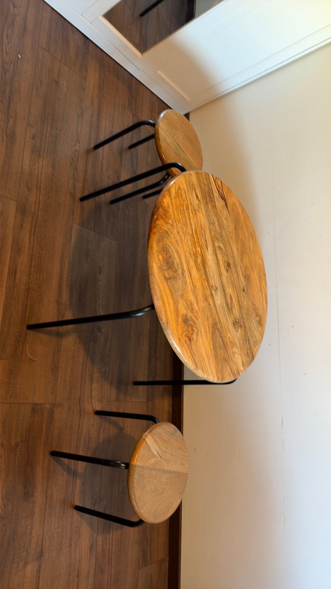 Kinder tafel met kruk, Ophalen, Gebruikt