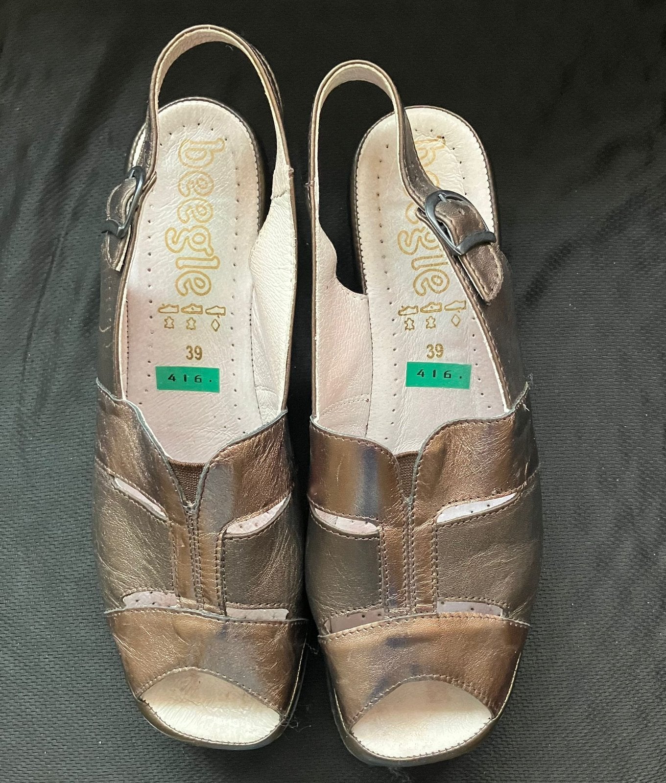 Sandalen maat 39, Ophalen, Zo goed als nieuw, Overige kleuren, Sandalen of Muiltjes