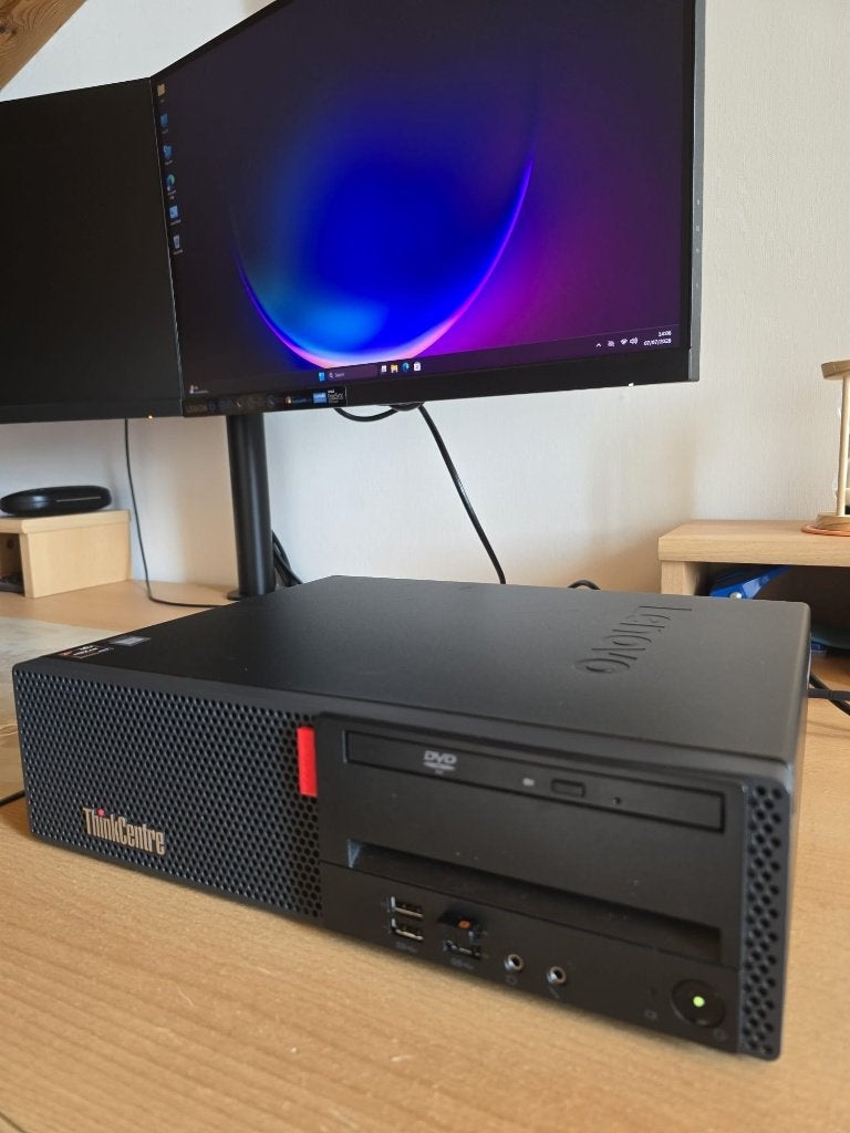 Lenovo ThinkCentre SFF | M75s | Snelle Ryzen 7 PRO, Ophalen, 8 GB, Zo goed als nieuw, AMD Ryzen 7