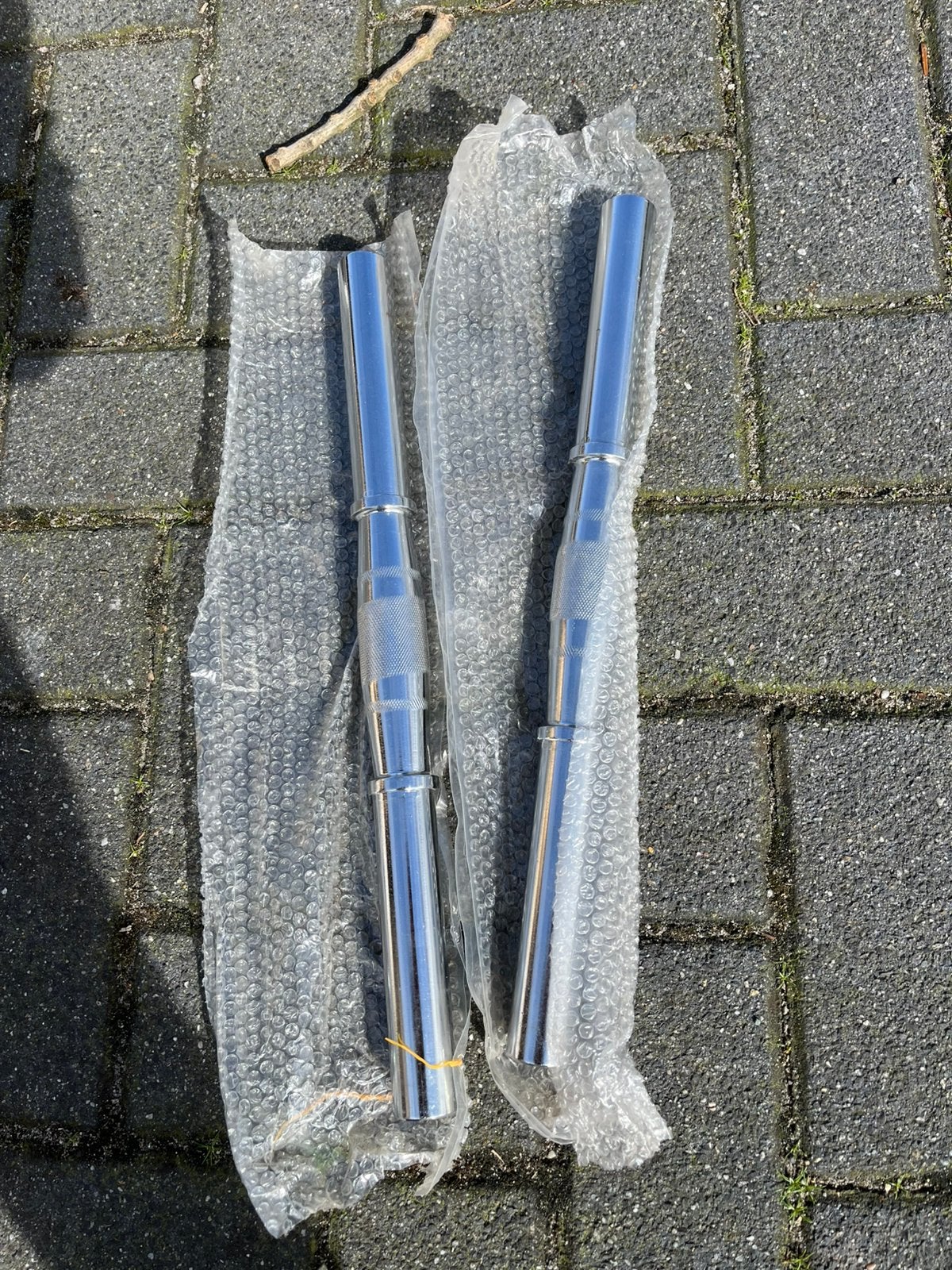 2 x halter dumbbell stangen voor verstelbare dumbbells 30 mm, Ophalen, ., Nieuw, 30 mm