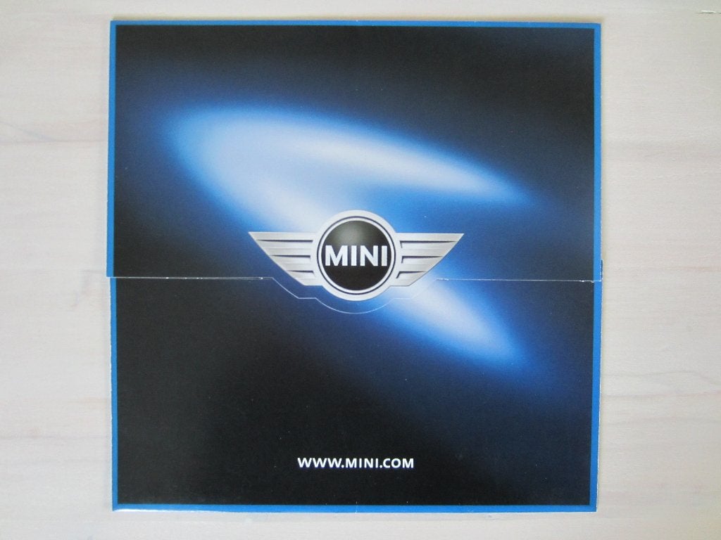 Brochure Mini Cooper (NL) 2000, Ophalen of Verzenden, Zo goed als nieuw, Overige merken