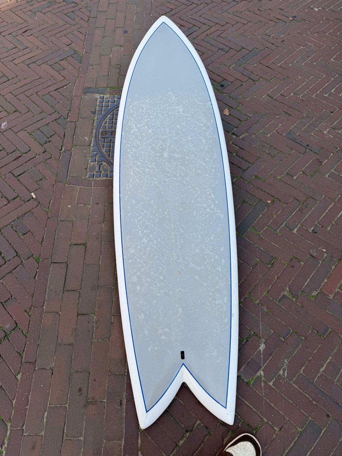 Fish surfboard 6'0" - Ideaal voor plezier op de golven, Watersport en Boten, Ophalen of Verzenden, Gebruikt, Fish