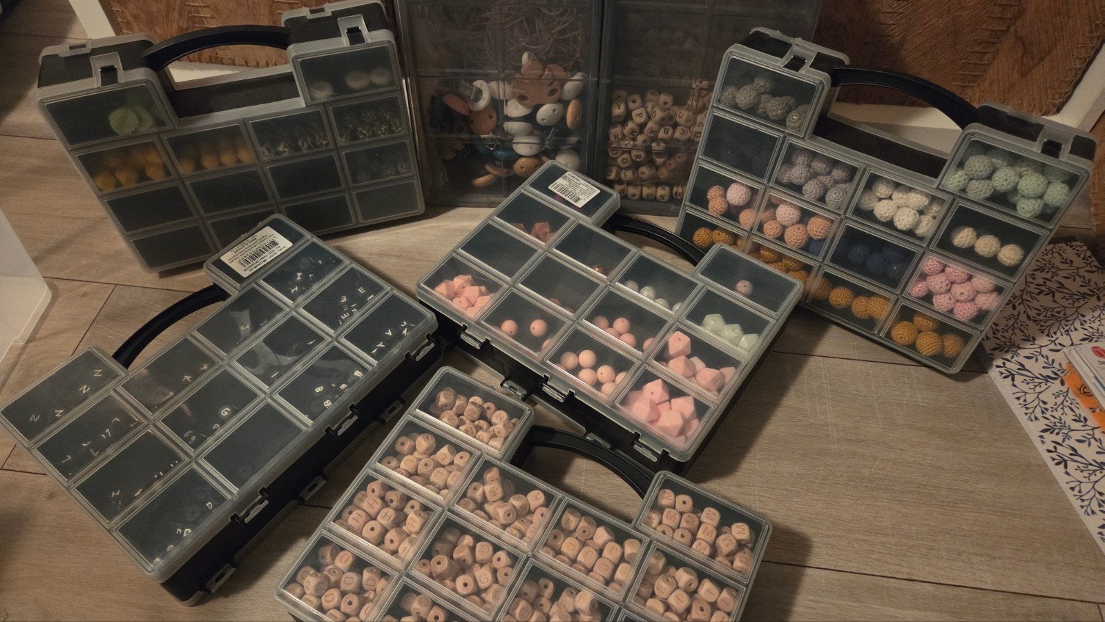 Materialen speenkoorden maken, Ophalen, Nieuw, Kraal