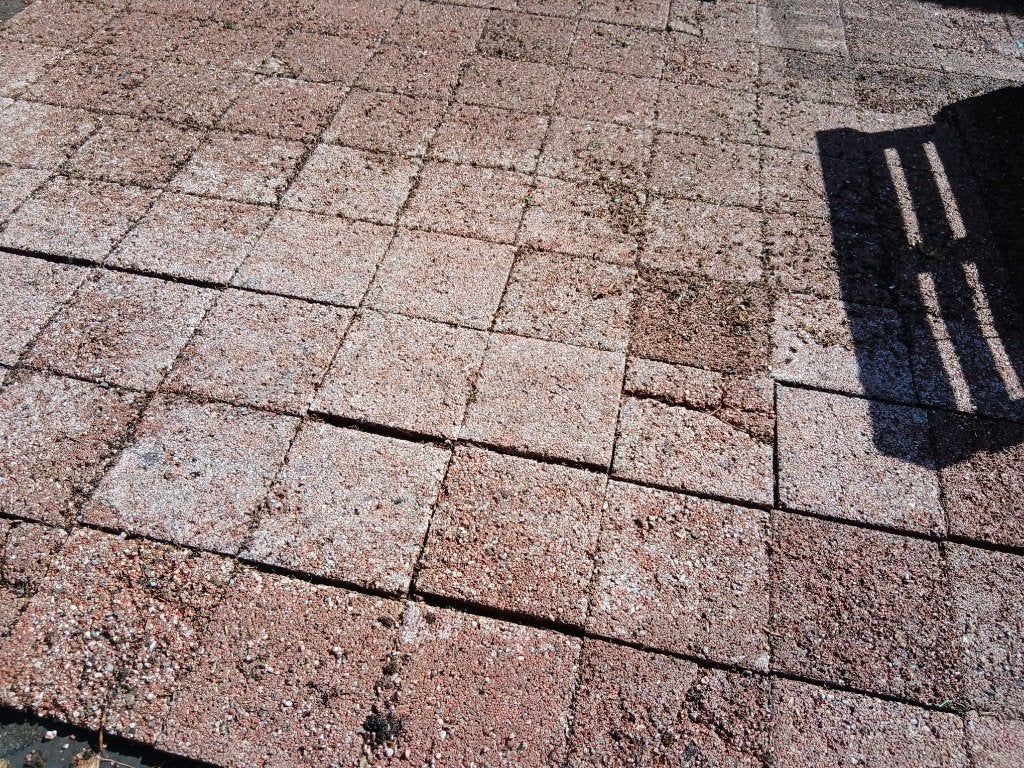 terras tegels gratis, Ophalen, Gebruikt, Klinkers, 10 m² of meer