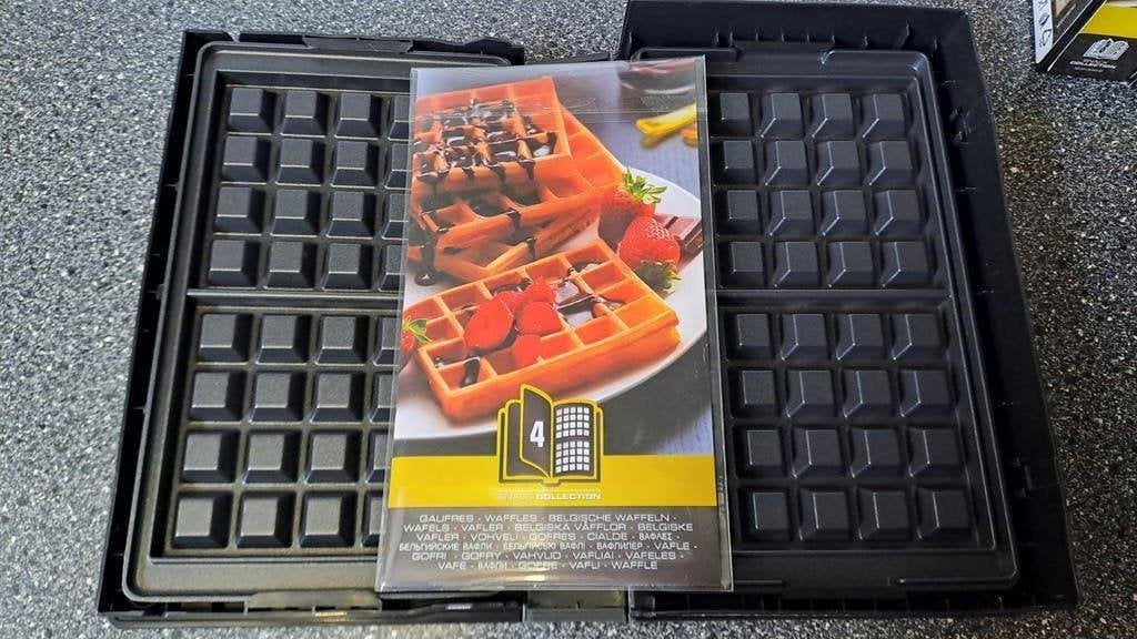 Tefal snack collection wafelijzer platen Belgische wafels, Onbekend, Ophalen of Verzenden, Zo goed als nieuw, Onbekend