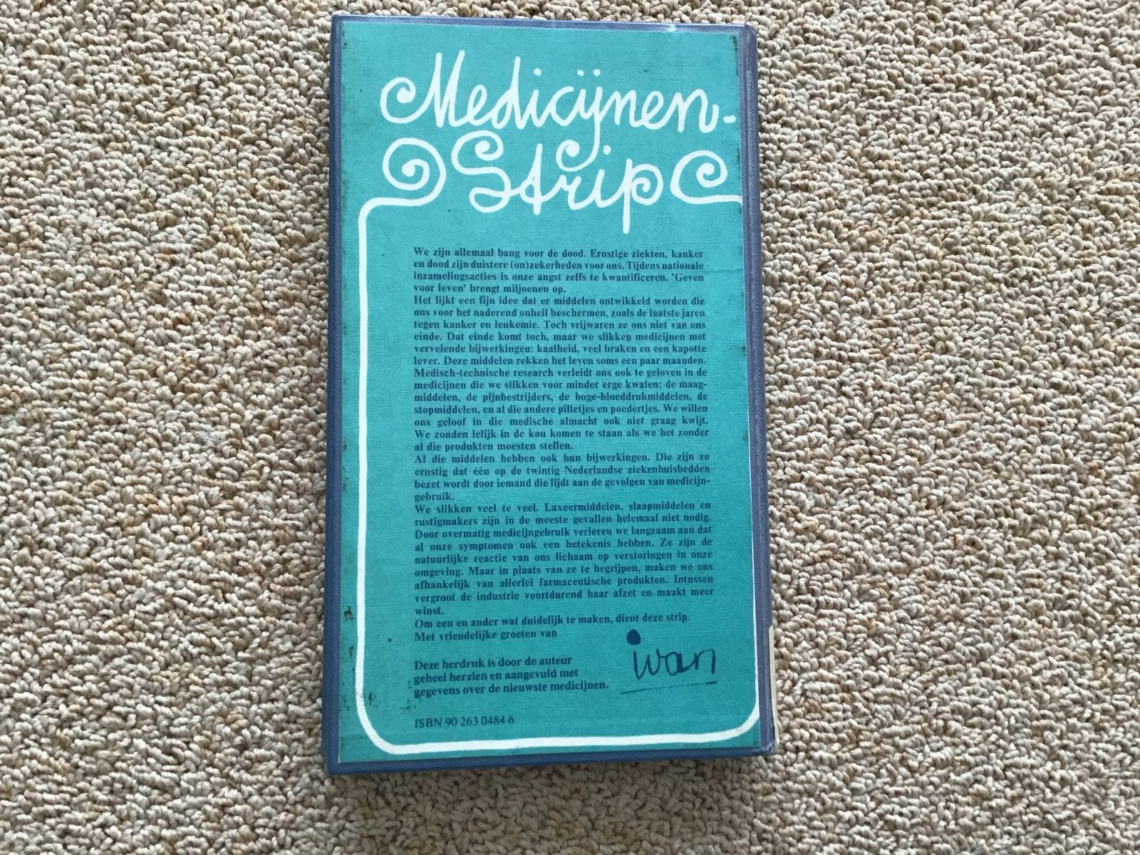Medicijnen-Strip: Gebruik en Bijwerkingen van Geneesmiddelen, Boeken, Ophalen of Verzenden, Zo goed als nieuw, Gezondheid en Conditie
