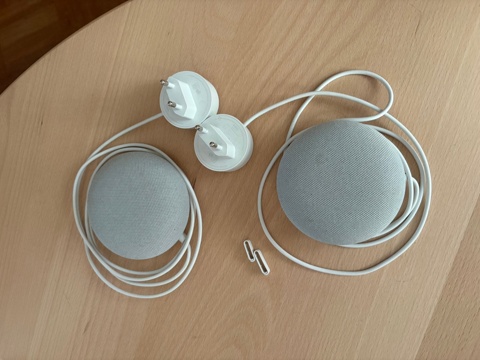 2 Google Home Nest Mini 2nd Gen luidsprekers
