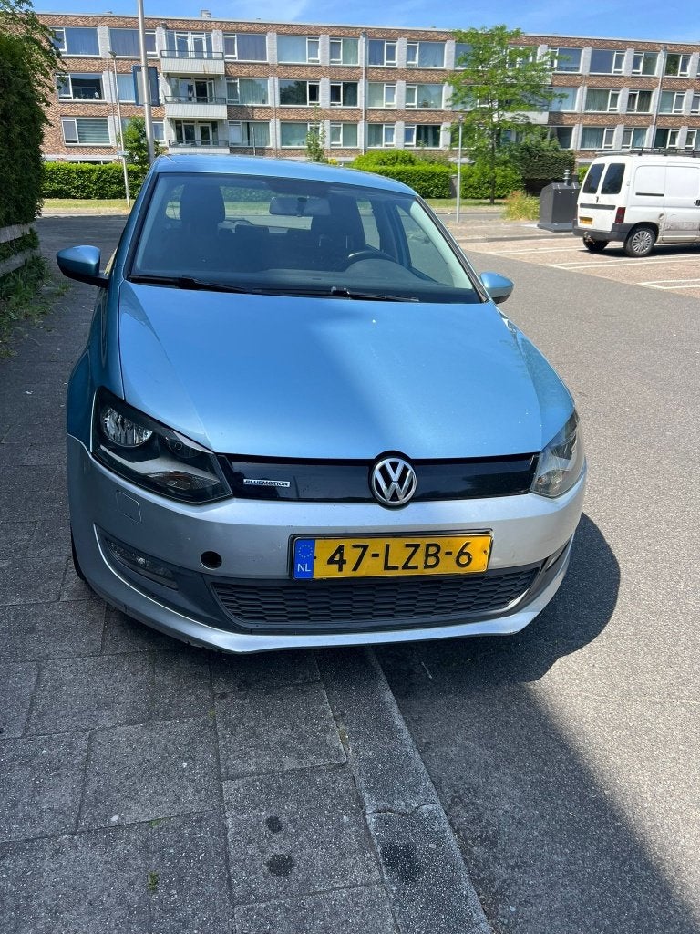 Volkswagen Polo 1.2 TDI 75PK 5D Bluemotion 2010 Blauw, Voorwielaandrijving, 74 pk, 1199 cc, Origineel Nederlands