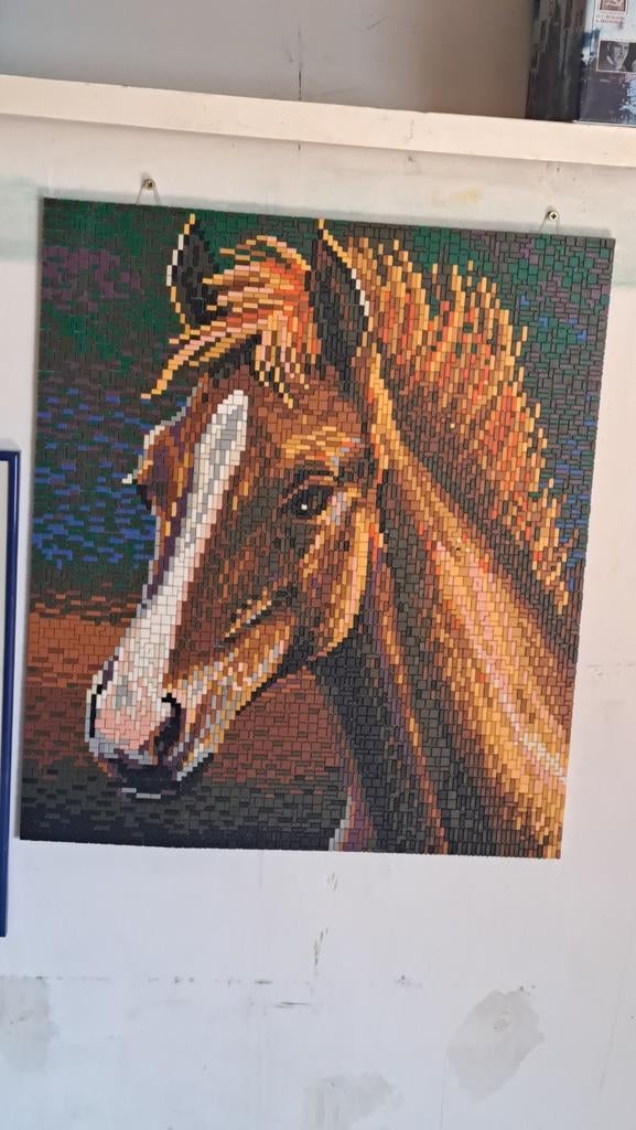 Paardenhoofd van ministek - Handgemaakt, Hobby en Vrije tijd, Ophalen of Verzenden, Nieuw, Knutselwerk