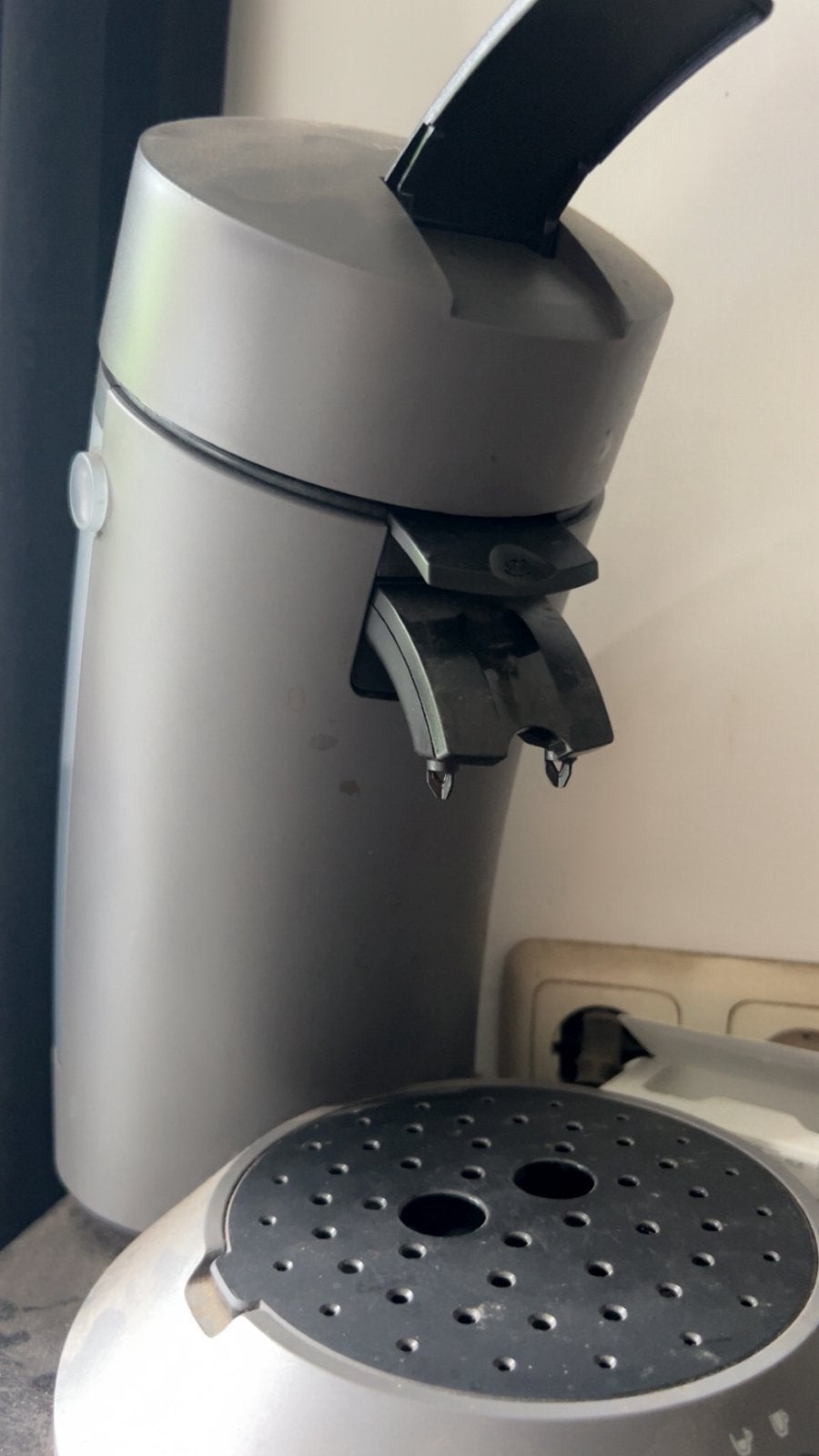 Senseo koffiezetapparaat, Ophalen, Koffiemachine