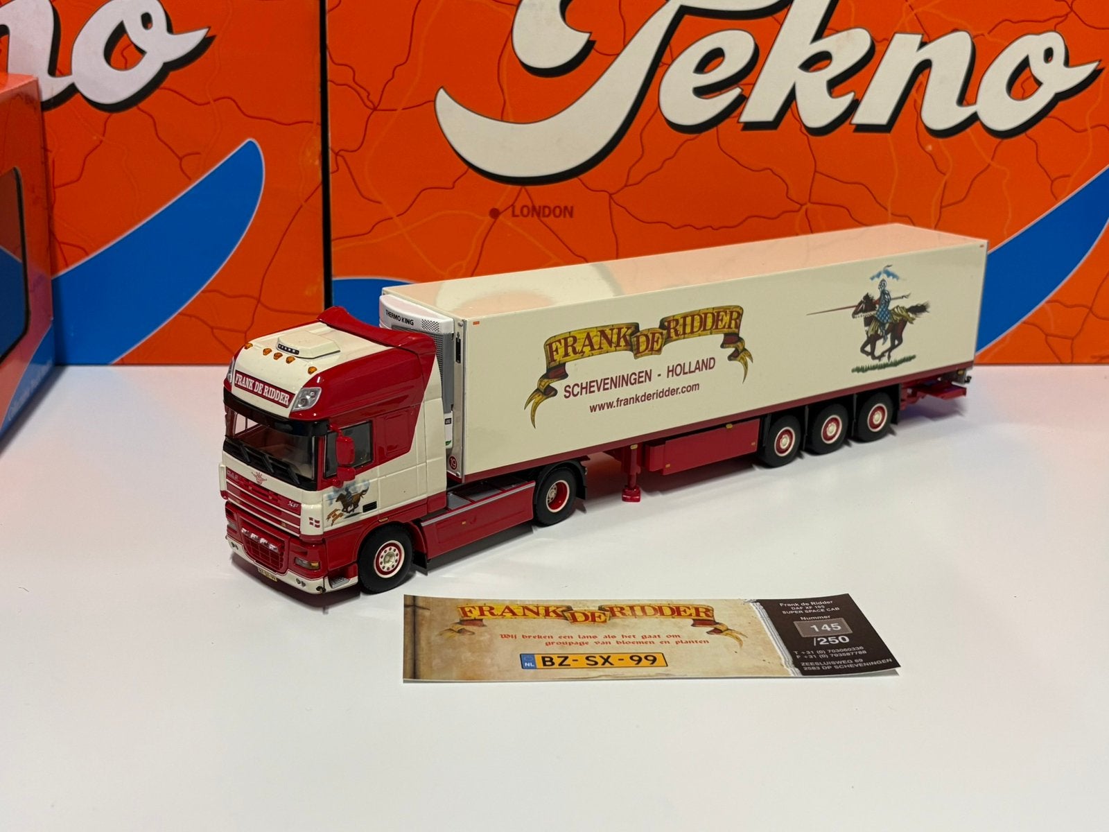 Wsi Frank de ridder, Hobby en Vrije tijd, Modelauto's | 1:50, Ophalen of Verzenden, Zo goed als nieuw, Bus of Vrachtwagen, Wsi