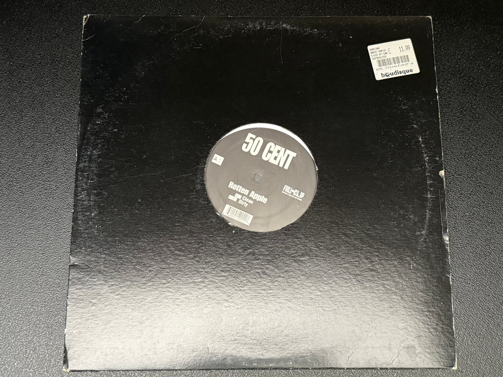 50 Cent - Rotten Apple / U Not Like Me 12” MAXI, Ophalen of Verzenden, Zo goed als nieuw, 12 inch, Hiphop en Rap