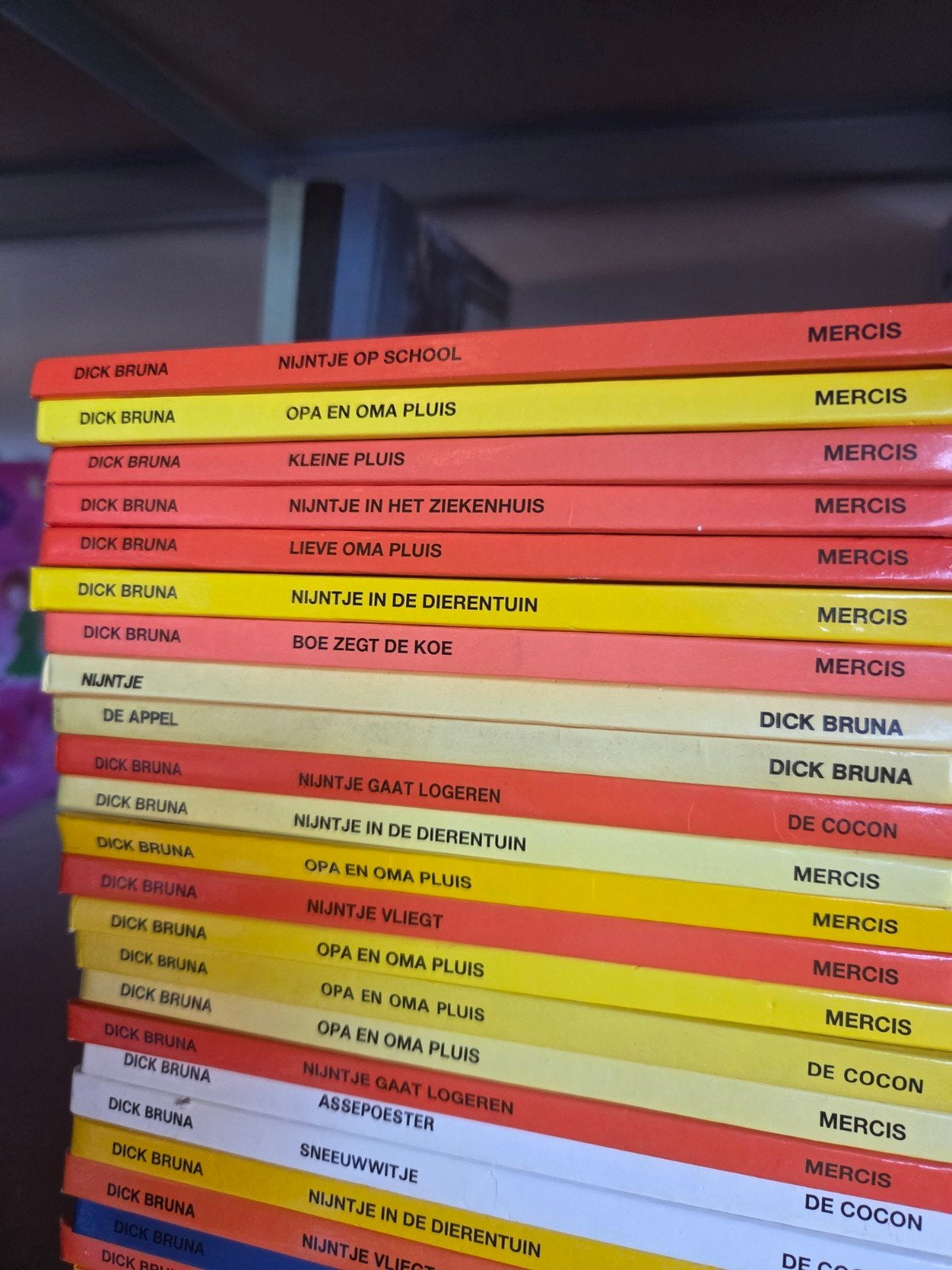 Nijntje - Dick Bruna - Verzameling vierkanten boekjes, Boeken, Ophalen of Verzenden, Gelezen
