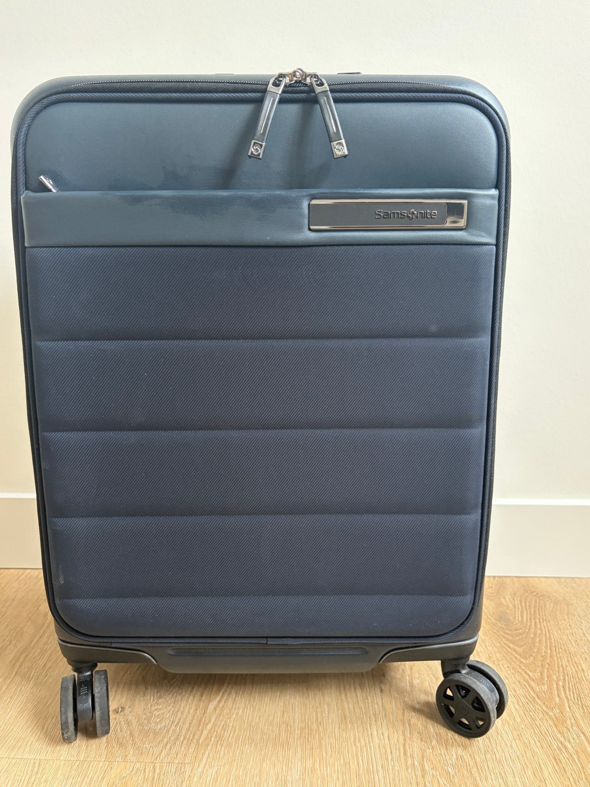 Samsonite Neopod Spinner 55 EXP Easy Access, Ophalen, 40 tot 60 cm, Wieltjes, Zo goed als nieuw
