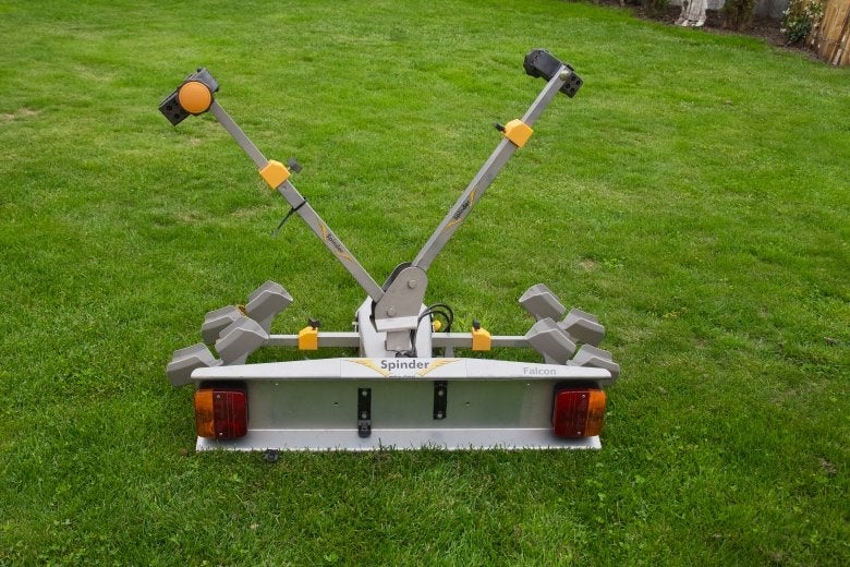 Fietsendrager SPINDER FALCON, Auto diversen, Fietsendragers, Ophalen, 2 fietsen, Gebruikt, Trekhaakdrager