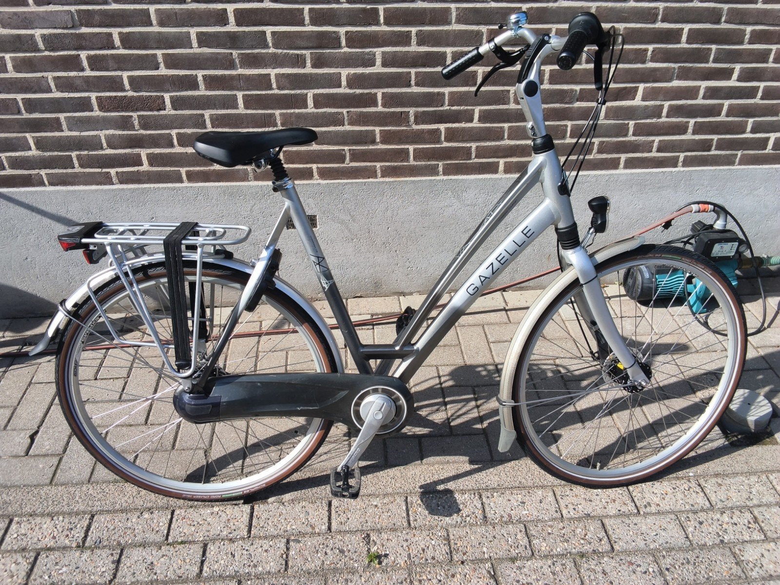 Hooge gazelle damesfiets 7 versnellingen trommelrem 61 cm, Ophalen, 56 cm of meer, Zo goed als nieuw, Gazelle