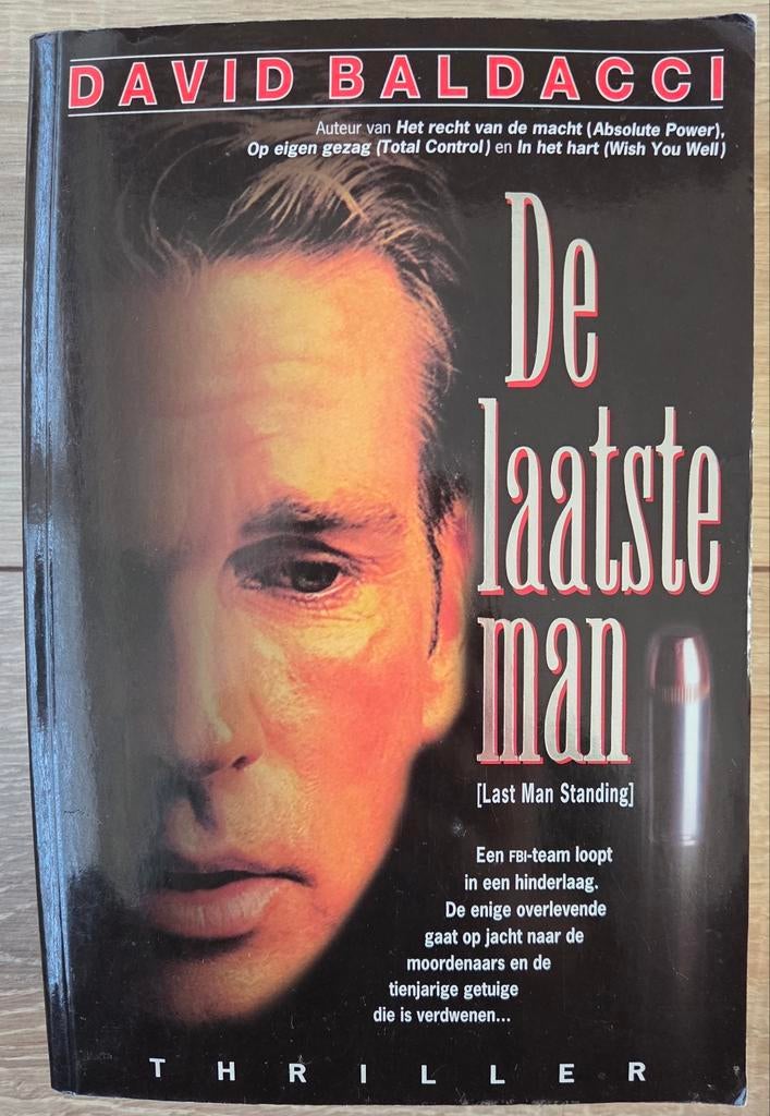 David Baldacci - De laatste man, Ophalen of Verzenden, Zo goed als nieuw, David Baldacci