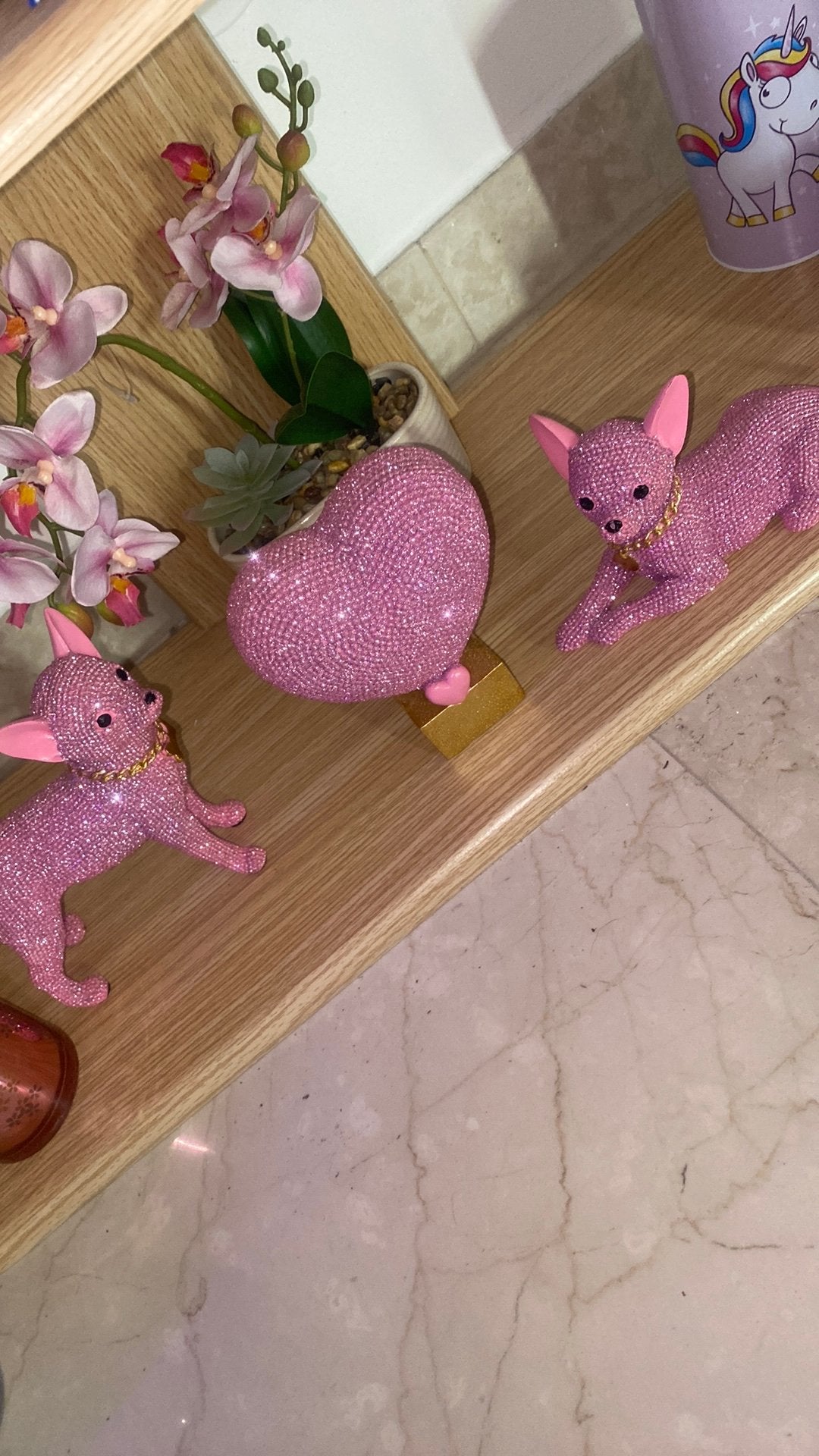 Prachtige blinkende chiwhwas plus roze  hard beeltjes, Ophalen of Verzenden, Zo goed als nieuw