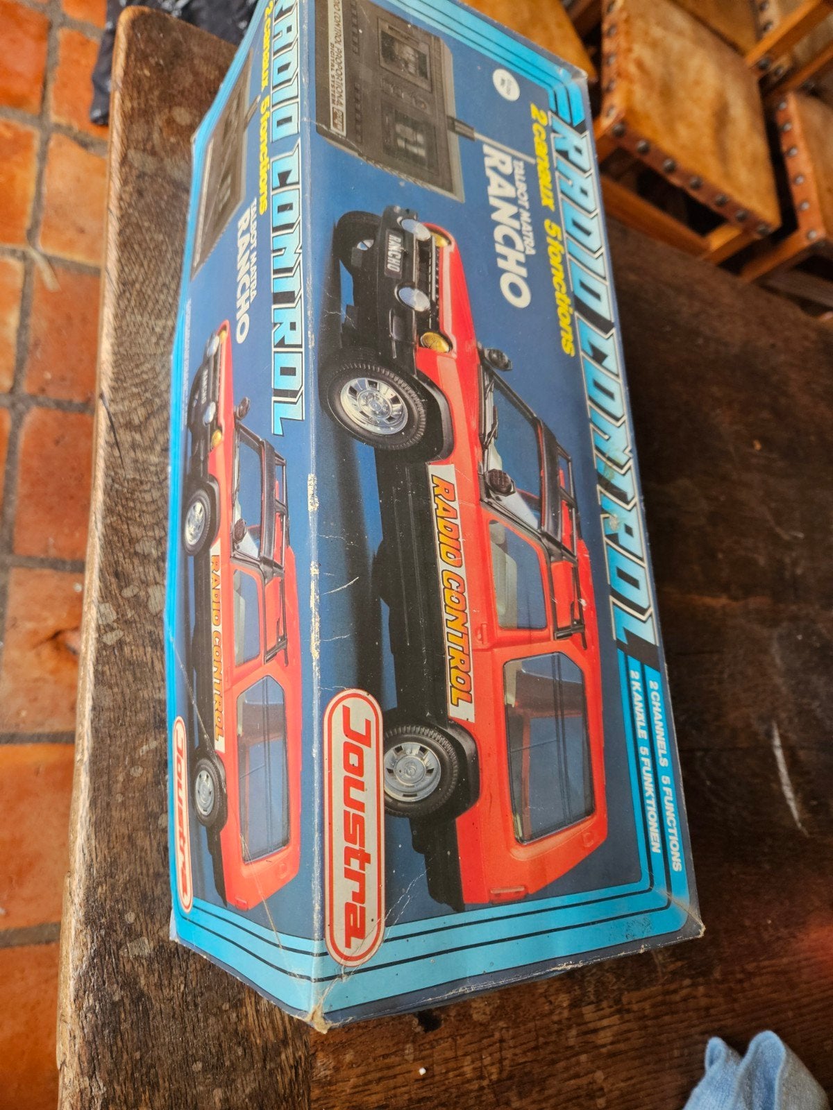 Vintage Joüstra Talbot Matra Rancho RC Auto - Nieuw in Doos, Elektro, Auto offroad, Ophalen of Verzenden, Zo goed als nieuw