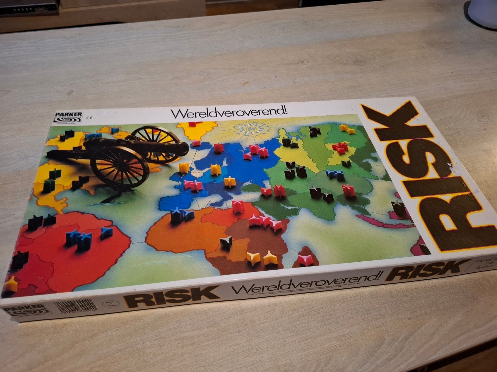 Risk Wereldveroverend! Bordspel - Klassieke Strategie, Parker, Gebruikt, 1027 Newport Ave, Pawtucket, RI 02861, USA, Ophalen of Verzenden