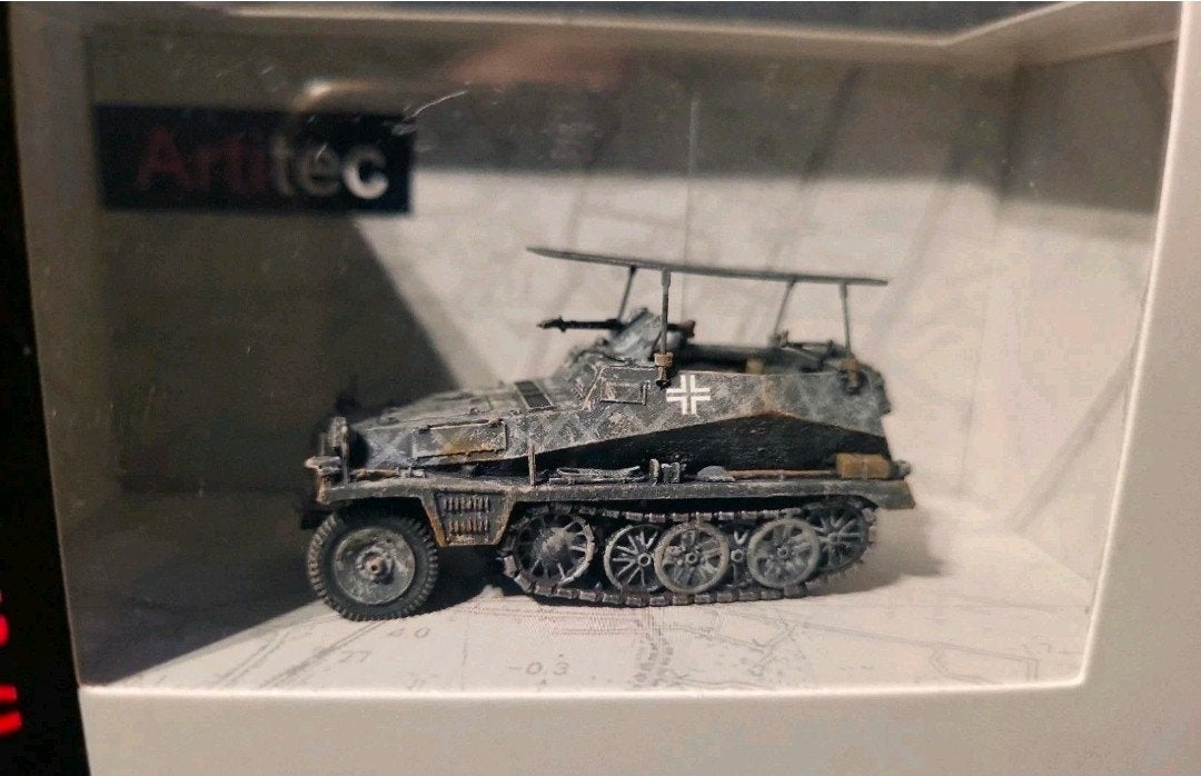 Artitec 6870285 1/87 Sdkfz 250/3 Winter grau, Ophalen of Verzenden, Nieuw, Bus of Vrachtwagen, Overige merken