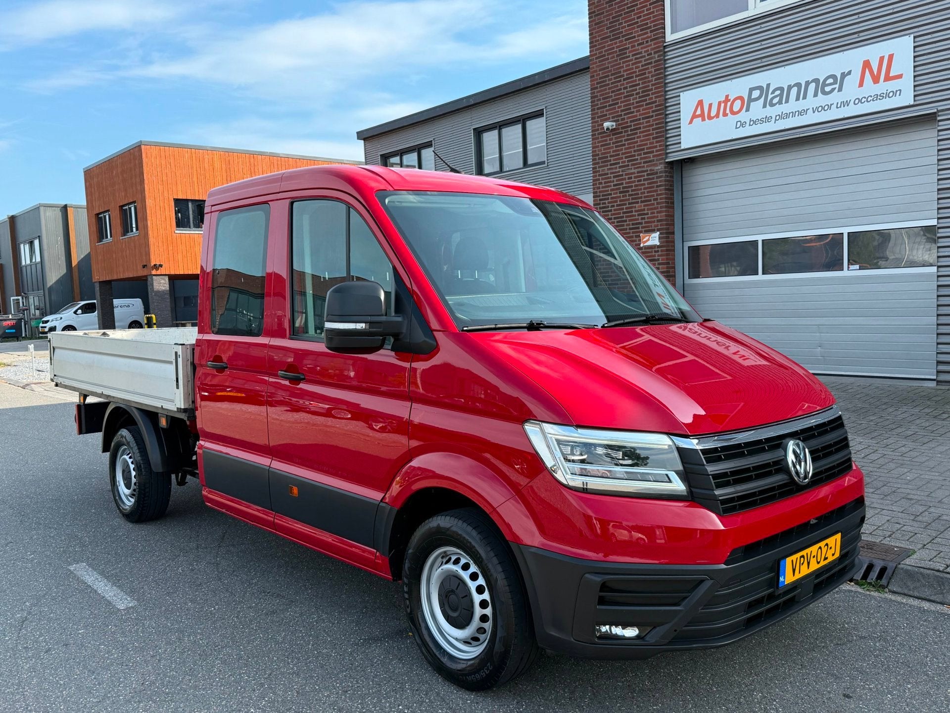 Volkswagen Crafter 35 2.0 TDI L3 DC Highline! 7-Pers.! Navi!, Auto's, Bestelauto's, Stof, Euro 6, 4 cilinders, Volkswagen
